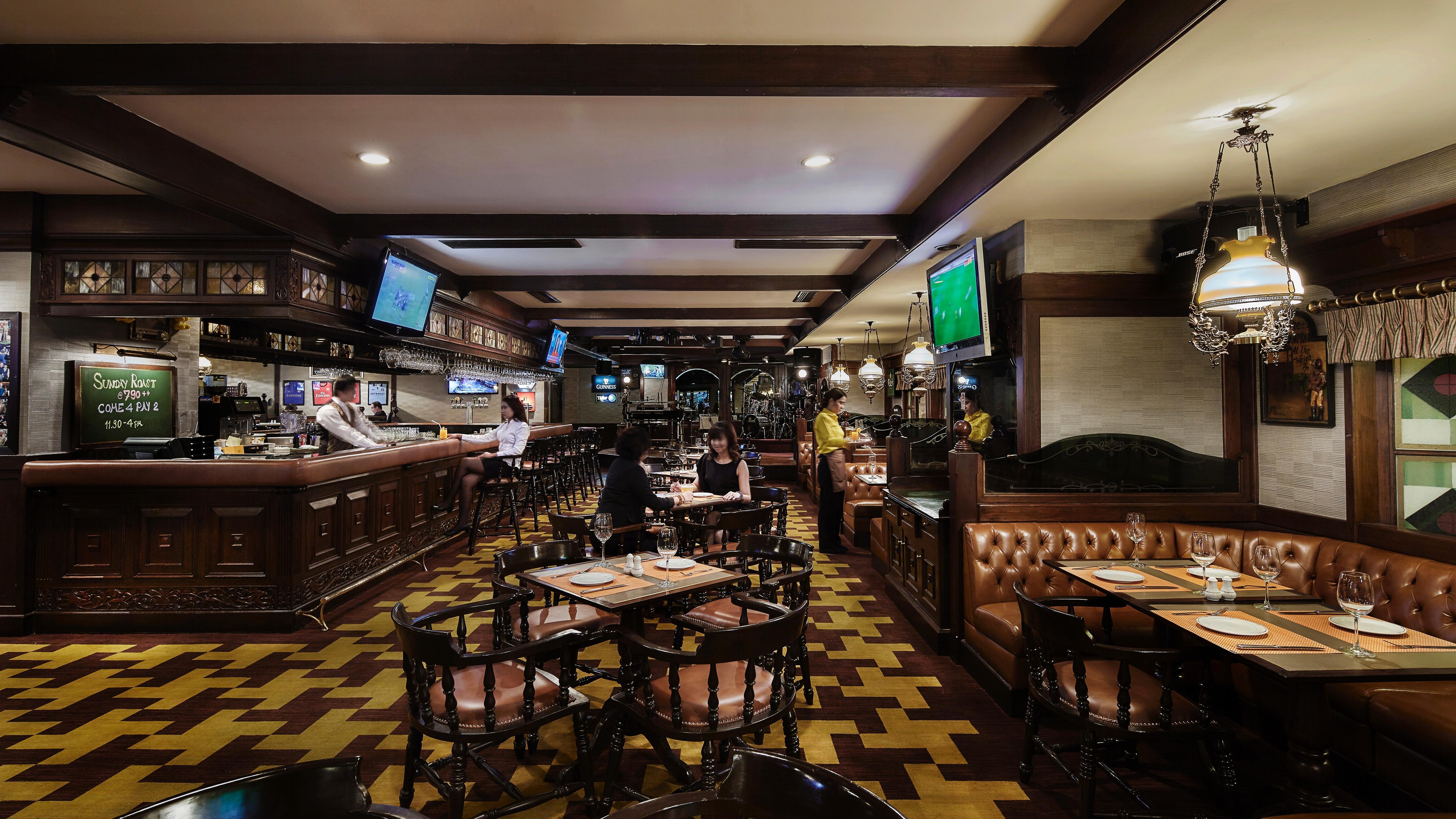 The Landmark Банкок Екстериор снимка Interior of the restaurant