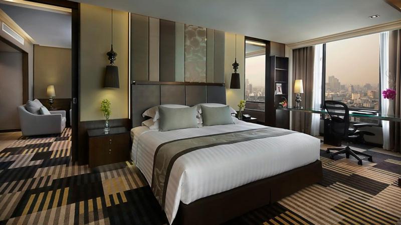 The Landmark Банкок Стая снимка A bedroom at the hotel